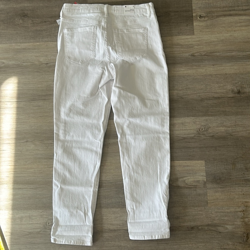 NWT Gloria Vanderbilt women’s white jeans size 8 - Picture 7 of 8